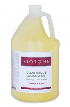 Biotone Clear Results Massage Oil - 128oz