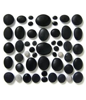 Hot Stone Massage Set - 50 Basalt