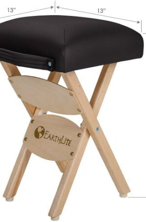 Earthlite Folding Stool Black