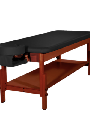 Deluxe Stationary Massage Table - Black