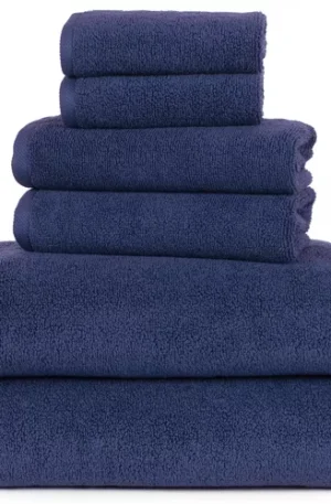 Blue towels