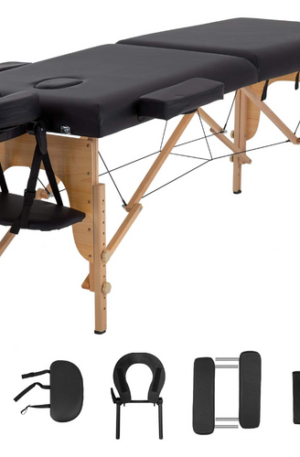 Essentials Portable Massage Table with accessories