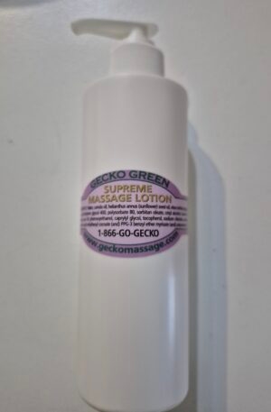 Gecko Supreme Lotion 8oz pump bottle