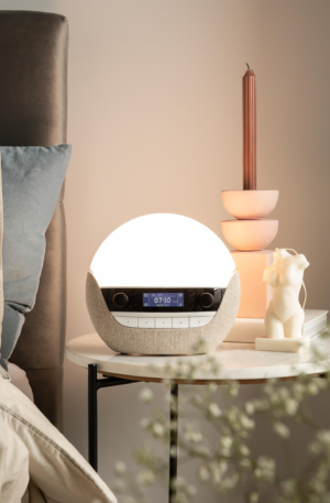Lumie Bodyclock Luxe 700 FM SAD Light alarm clock