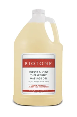 BIOTONE Muscle & Joint Relief Therapeutic Massage Gel Gallon